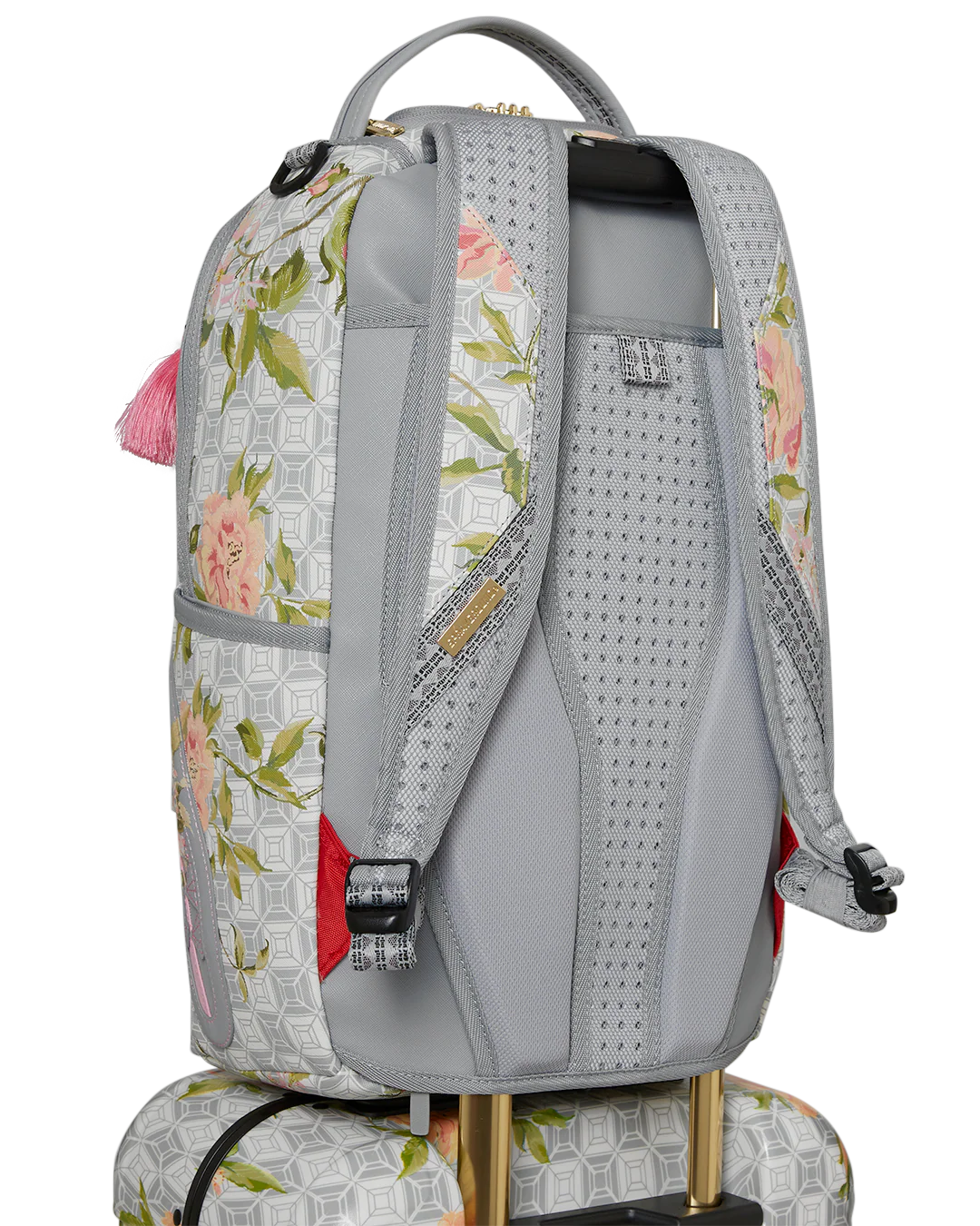 A.I. AFRICAN INTELLIGENCE ELEGANT ENERGY SHARKITECTURE CARRY-ON LUGGAGE - SANDFLOWER COLLAB - Image 12