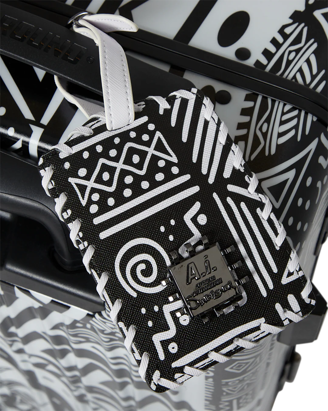 A.I. AFRICAN INTELLIGENCE THE SKYHAWK CARRY-ON LUGGAGE - SANDFLOWER COLLAB - Image 17