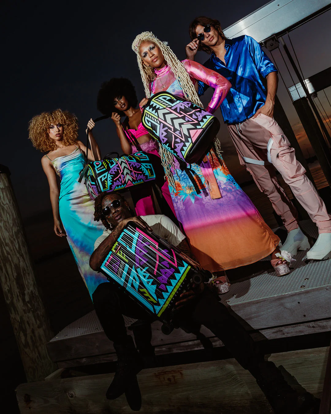 A.I. PATH TO THE FUTURE III HARDSHELL CARRY-ON LUGGAGE - SANDFLOWER COLLAB - Image 12