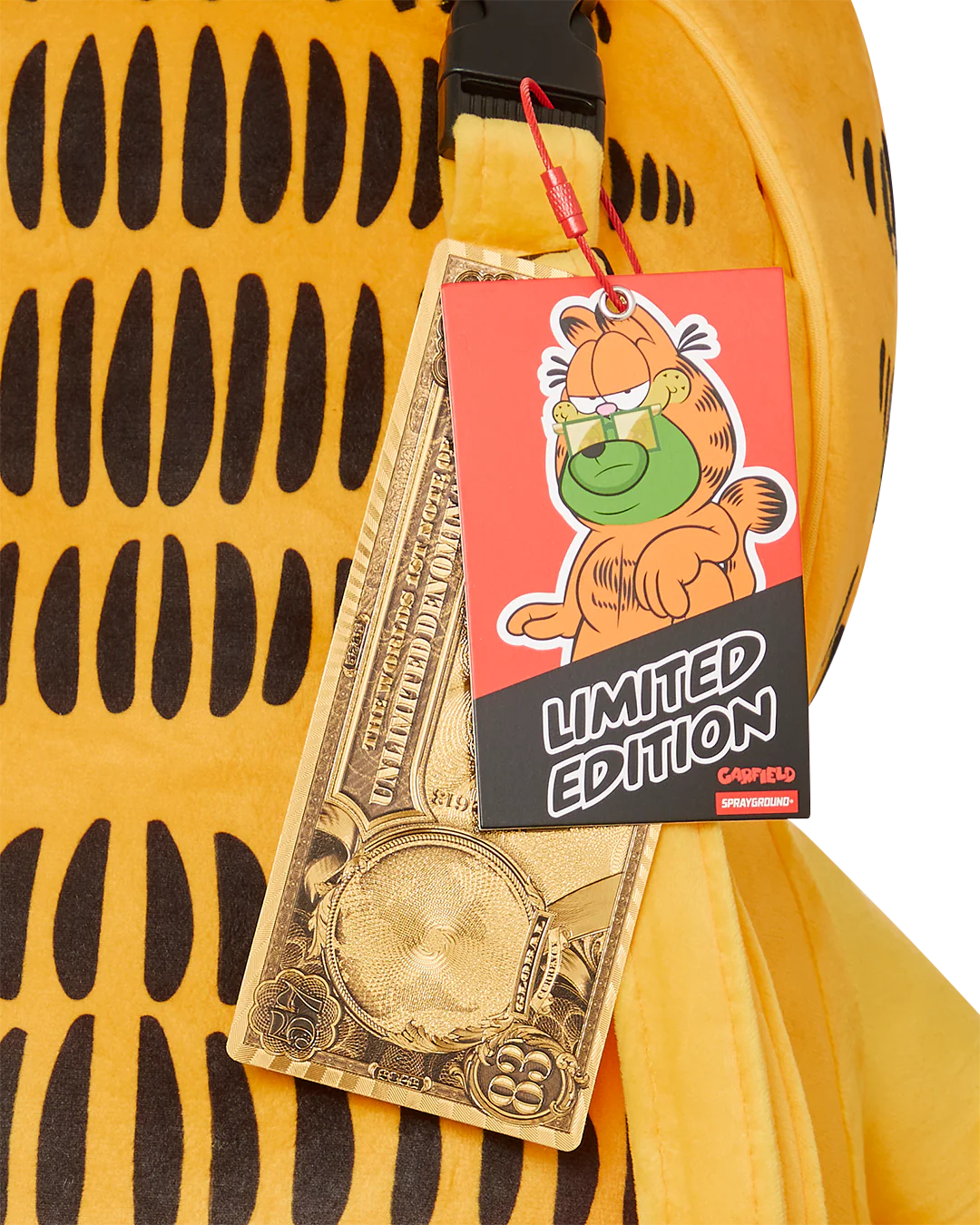 GARFIELD MONEYBEAR SUIT TEDDYBEAR BACKPACK - Image 12