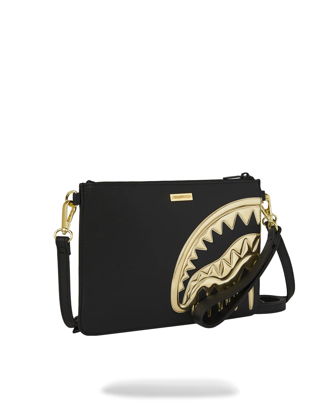 GOLDHEART SHARK DRIP CROSSOVER CLUTCH - Image 3