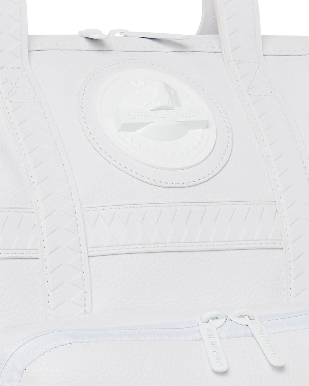 HEAVY METAL SHARK WHITE OUT BIZ TOP OPENER BACKPACK - Image 11