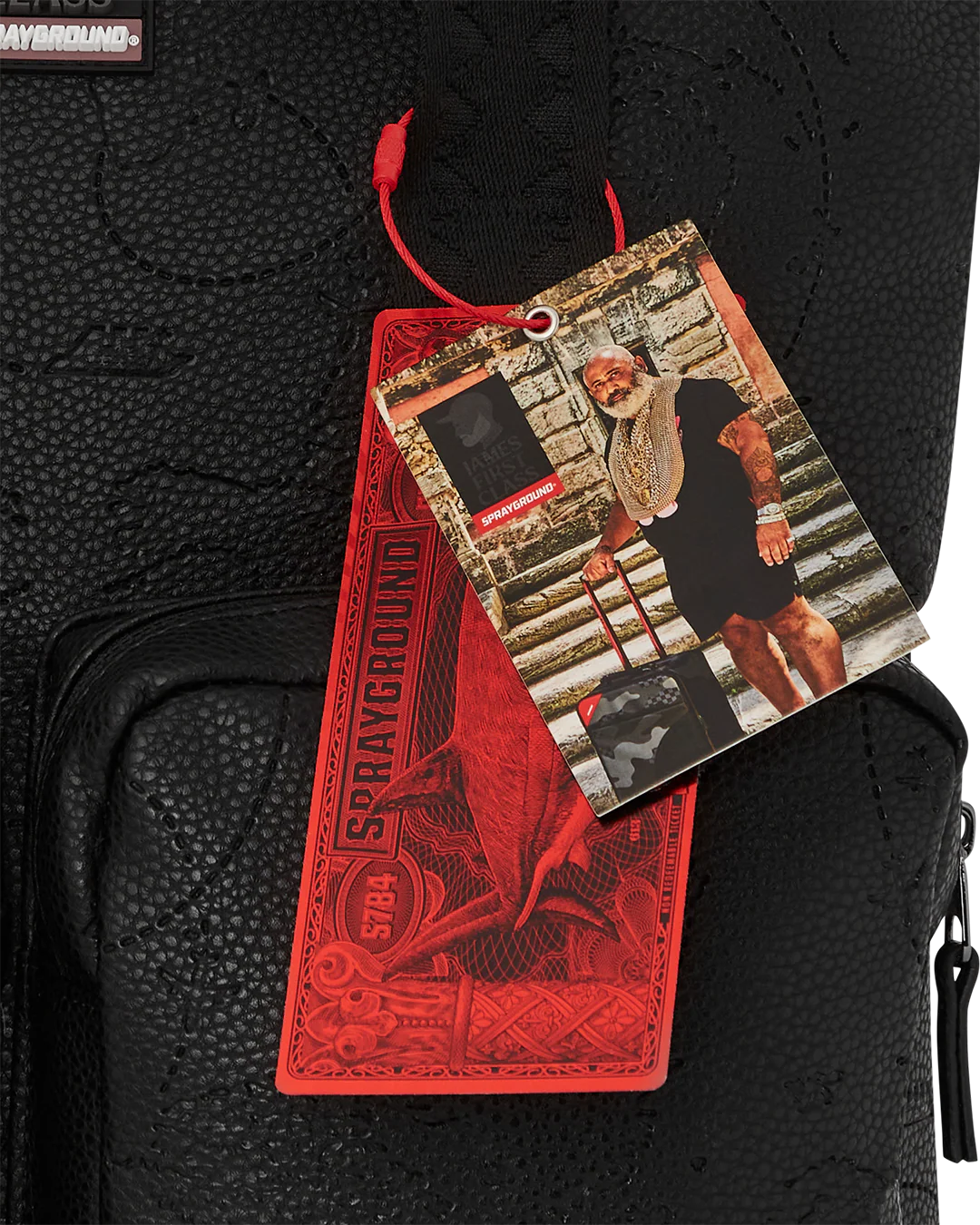 JAMES FIRST CLASS TYCOON TRAVELER CROSSOVER MESSENGER BAG - Image 16