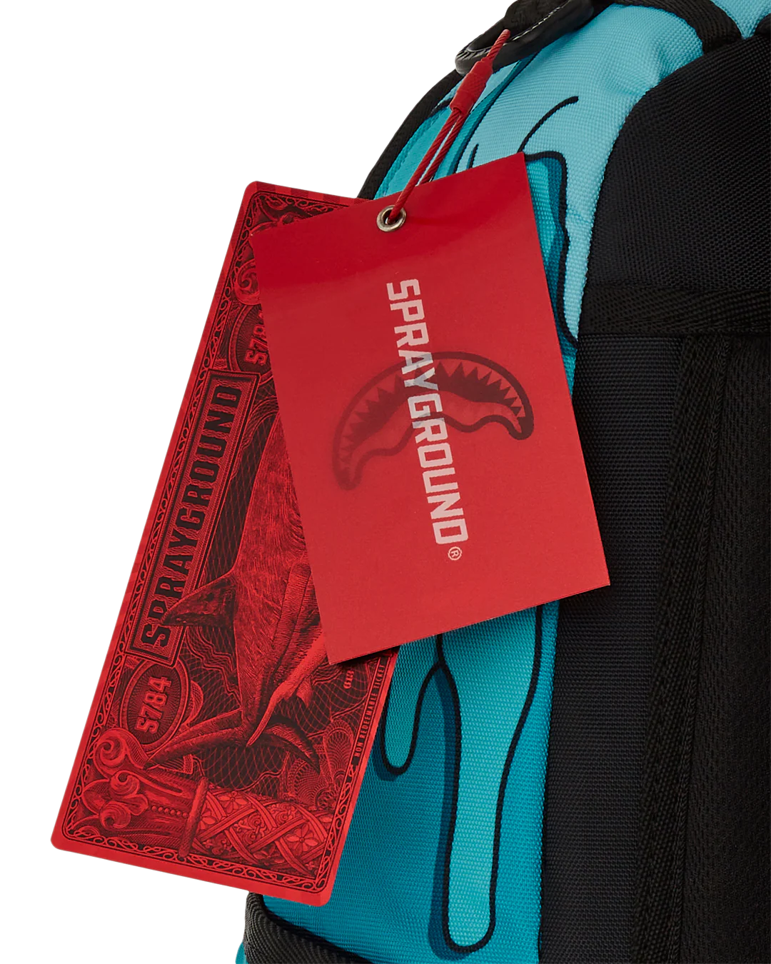 JORGE RODRIGUEZ THE ARTIST COLLAB DRIPS SHARKS BACKPACK - Image 16