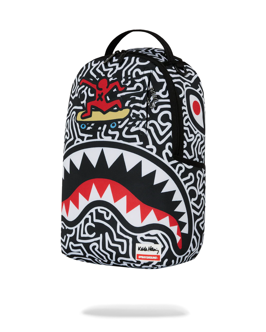 KEITH HARING SKATER SHARK DLXSR BACKPACK - Image 9