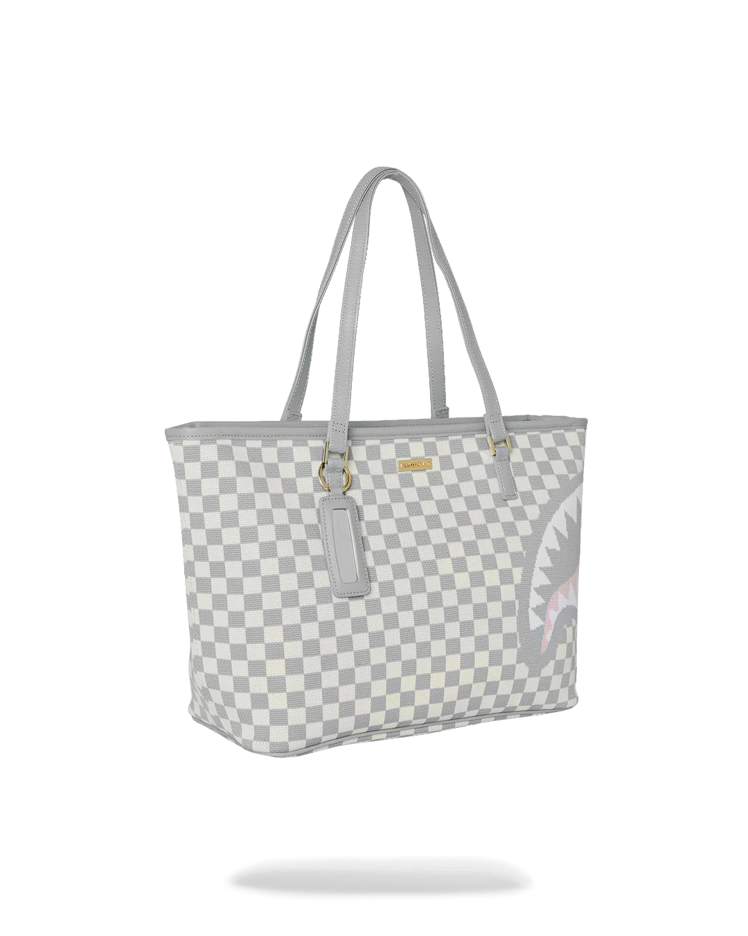 KNIT SHARKS IN PARIS IN CREAM TOTE - Image 3