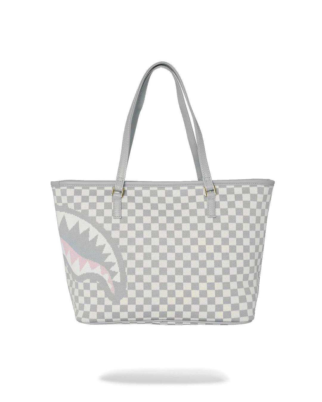 KNIT SHARKS IN PARIS IN CREAM TOTE - Image 5