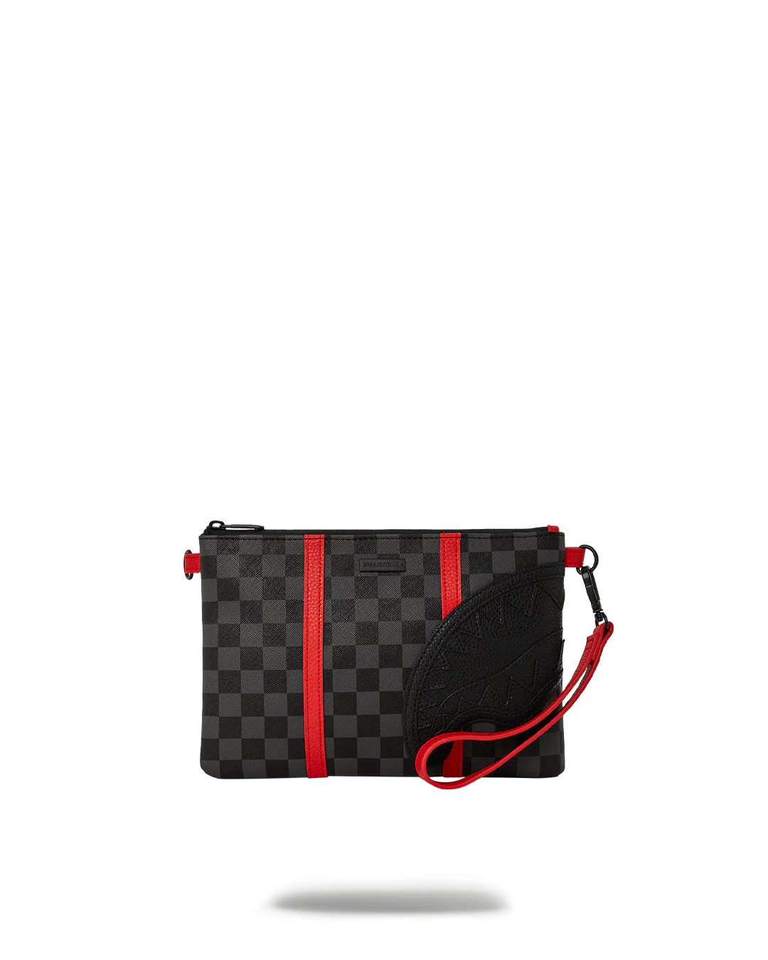 MONACO SHARK CLUB CROSSOVER CLUTCH W/ SHOULDER STRAP - Image 7