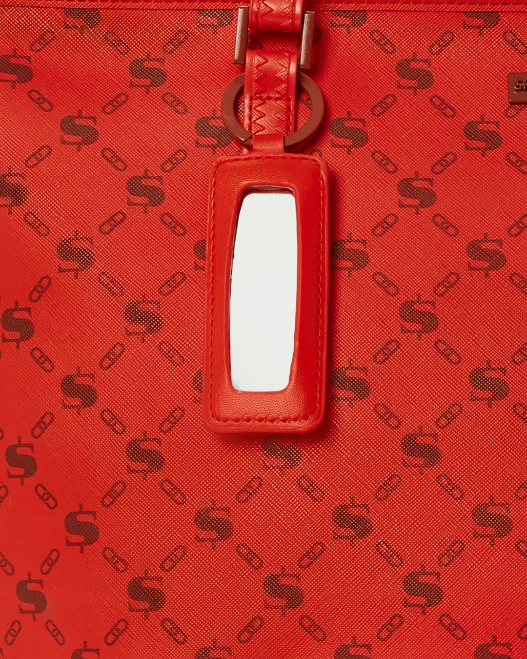 MONEY PATTERN BRICK TOTE - Image 9