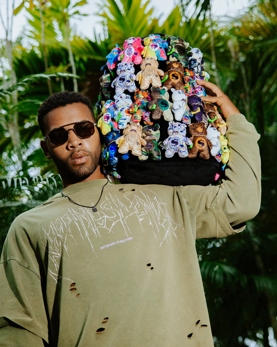 PACK OF BEARS REAL PLUSH BEARS RUNWAY PIECE BACKPACK - SUPER EXCLUSIVE - Image 4