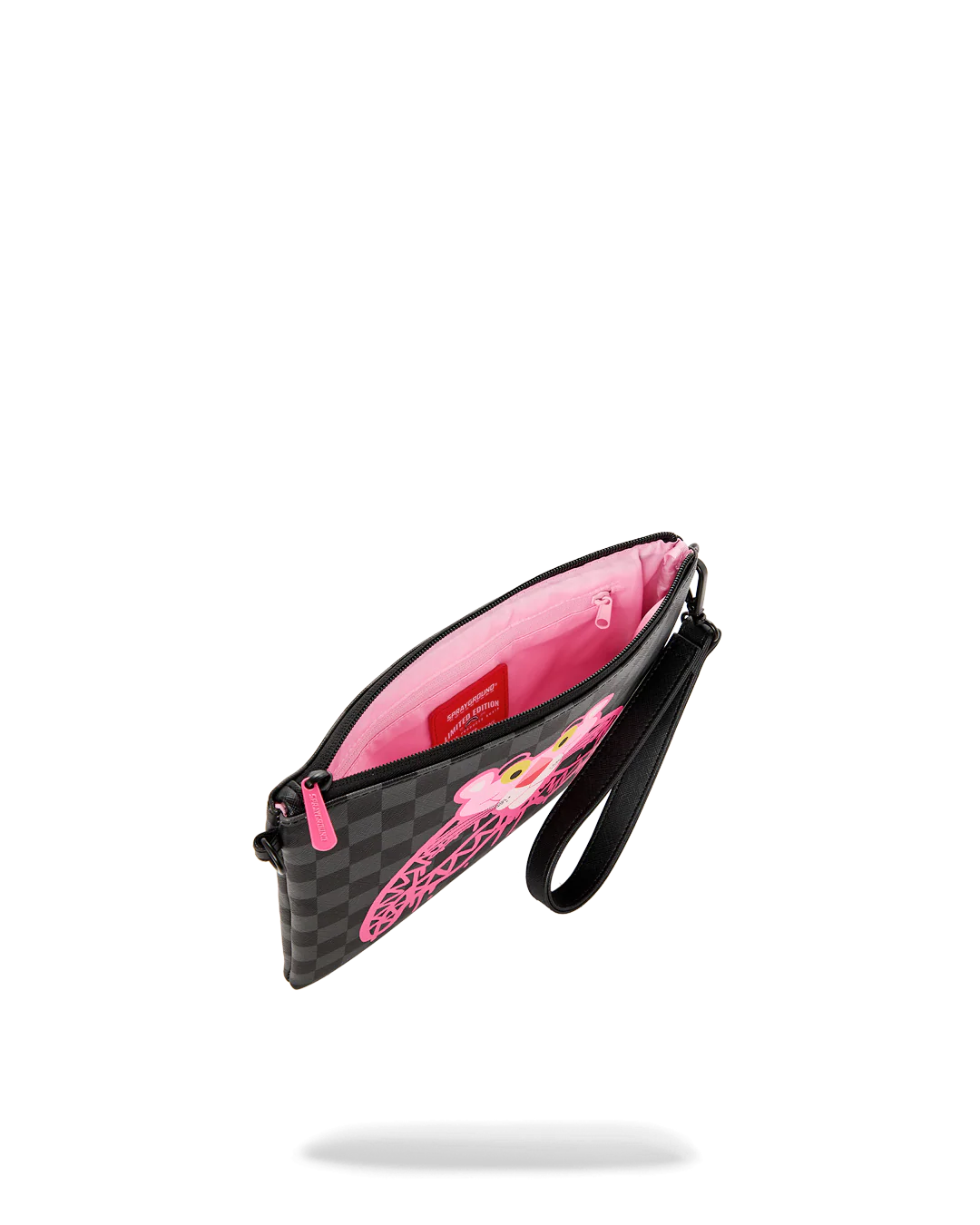 PINK PANTHER DIAMOND SHARK CROSSOVER CLUTCH - Image 7