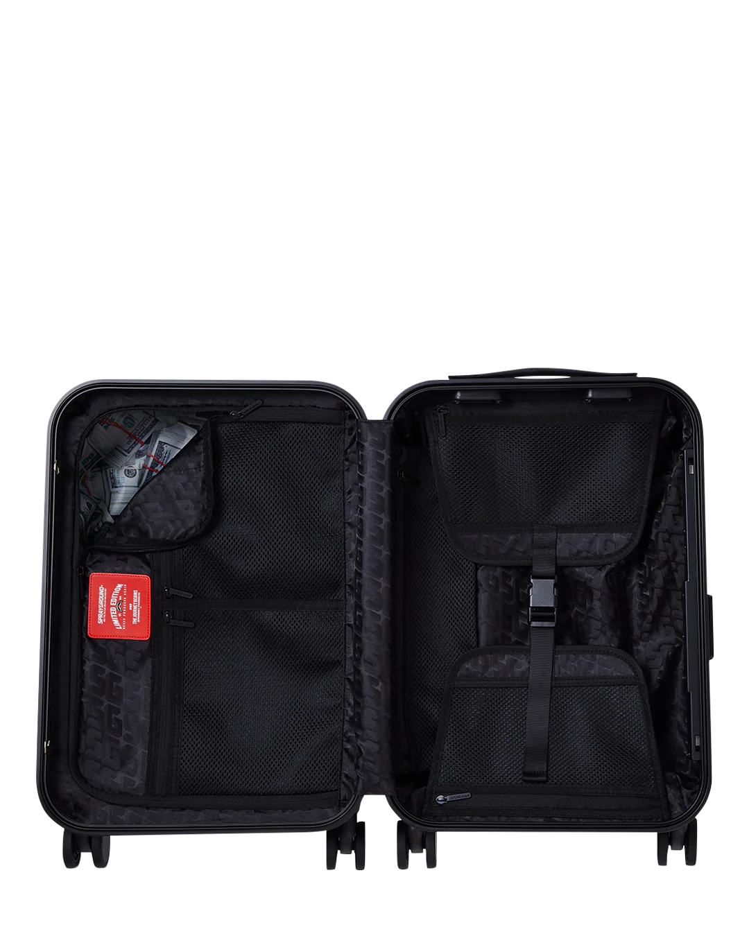 REALITY CHECK SHARKITECTURE CARRY-ON JETBLACK LUGGAGE (GOLD HARDWARE) - Image 19