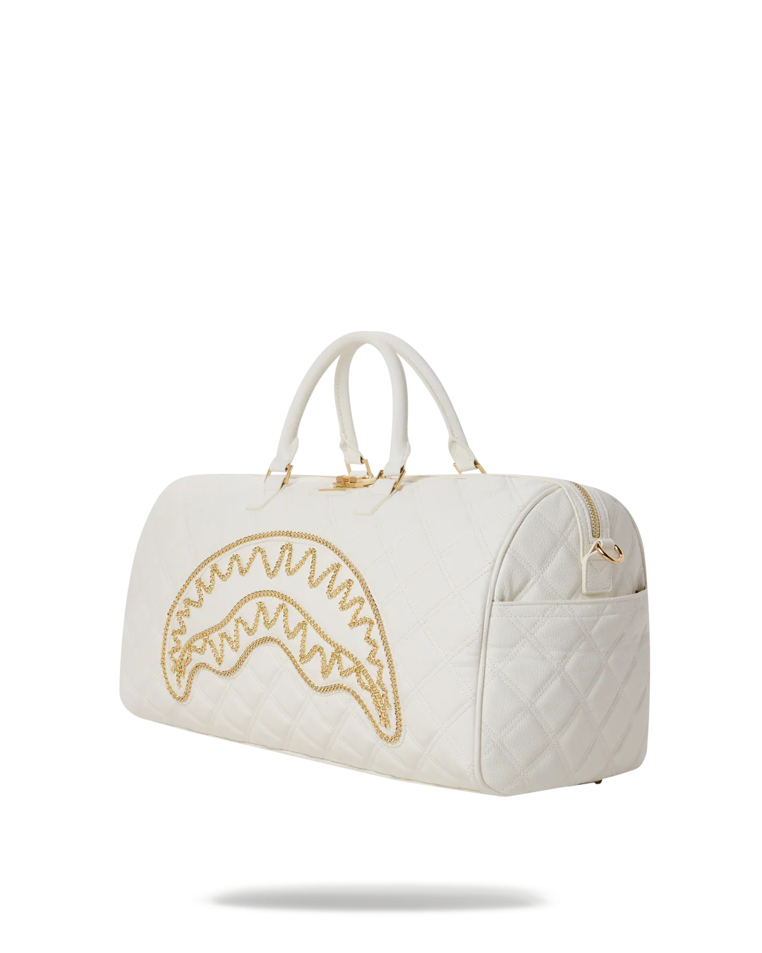 RIVIERA LE BLANC GOLD CHAIN SHARK DUFFLE - Image 5