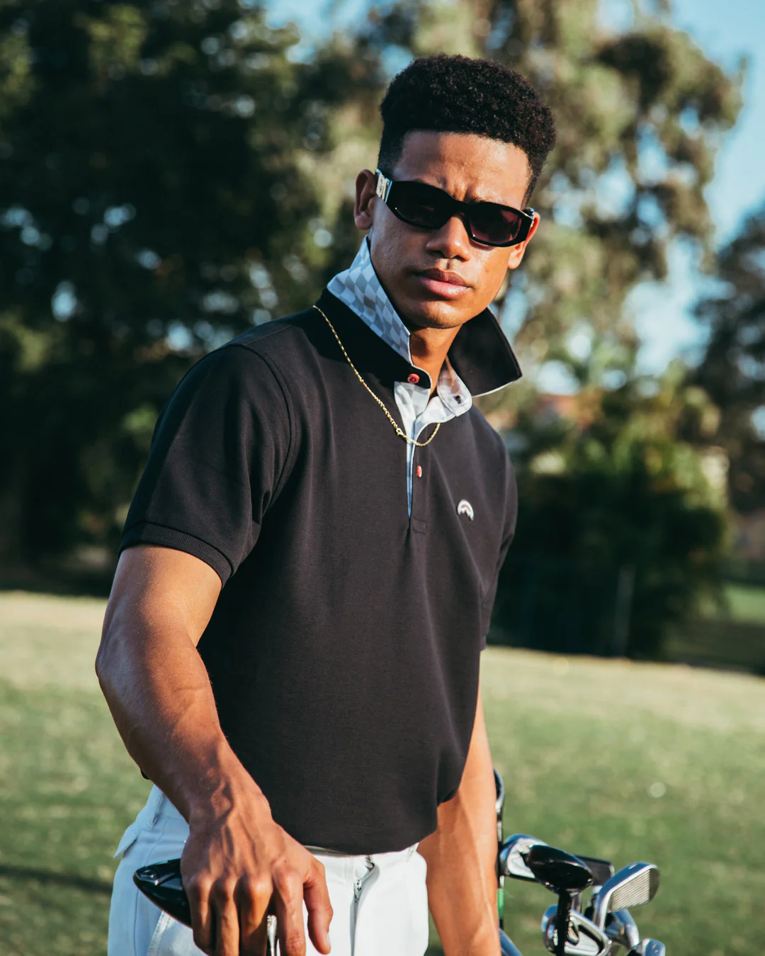 ROSE ALL DAY PIMA COTTON MADE IN PERU POLO - Image 12