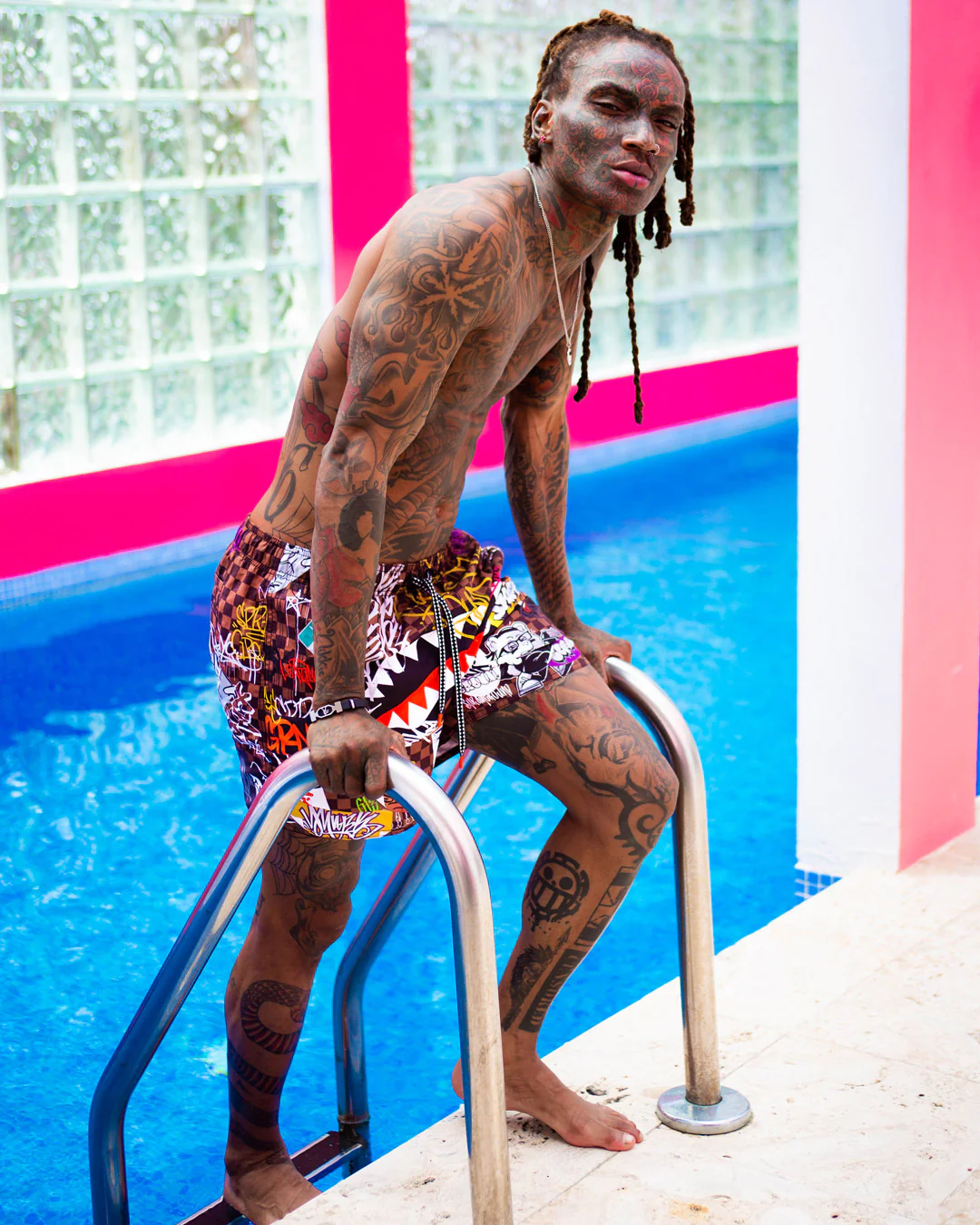 SHARKS IN PARIS JETSKI SWIM TRUNKS - Image 6