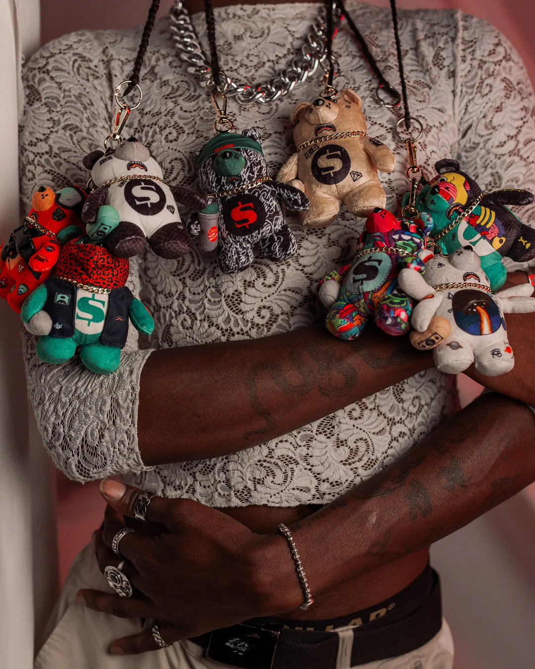 SPACED OUT BEAR KEYCHAIN - Image 9