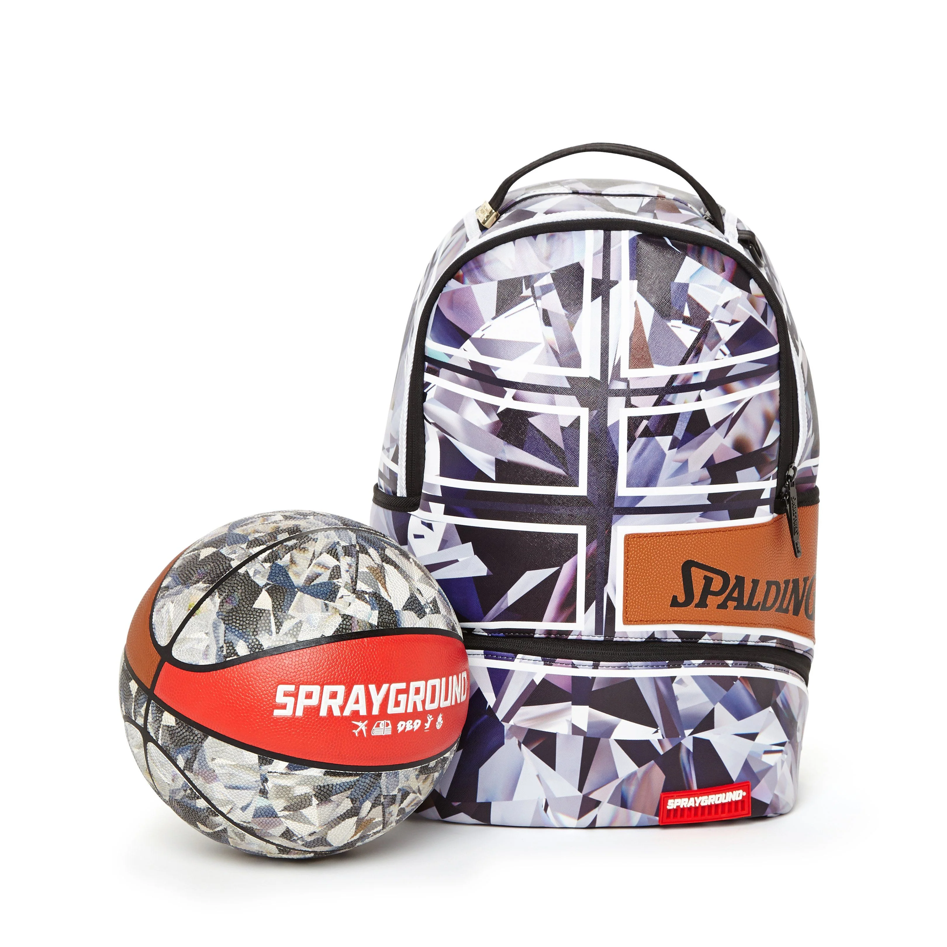 SPALDING X SPRAYGROUND DIAMOND BASKETBALL - Image 11