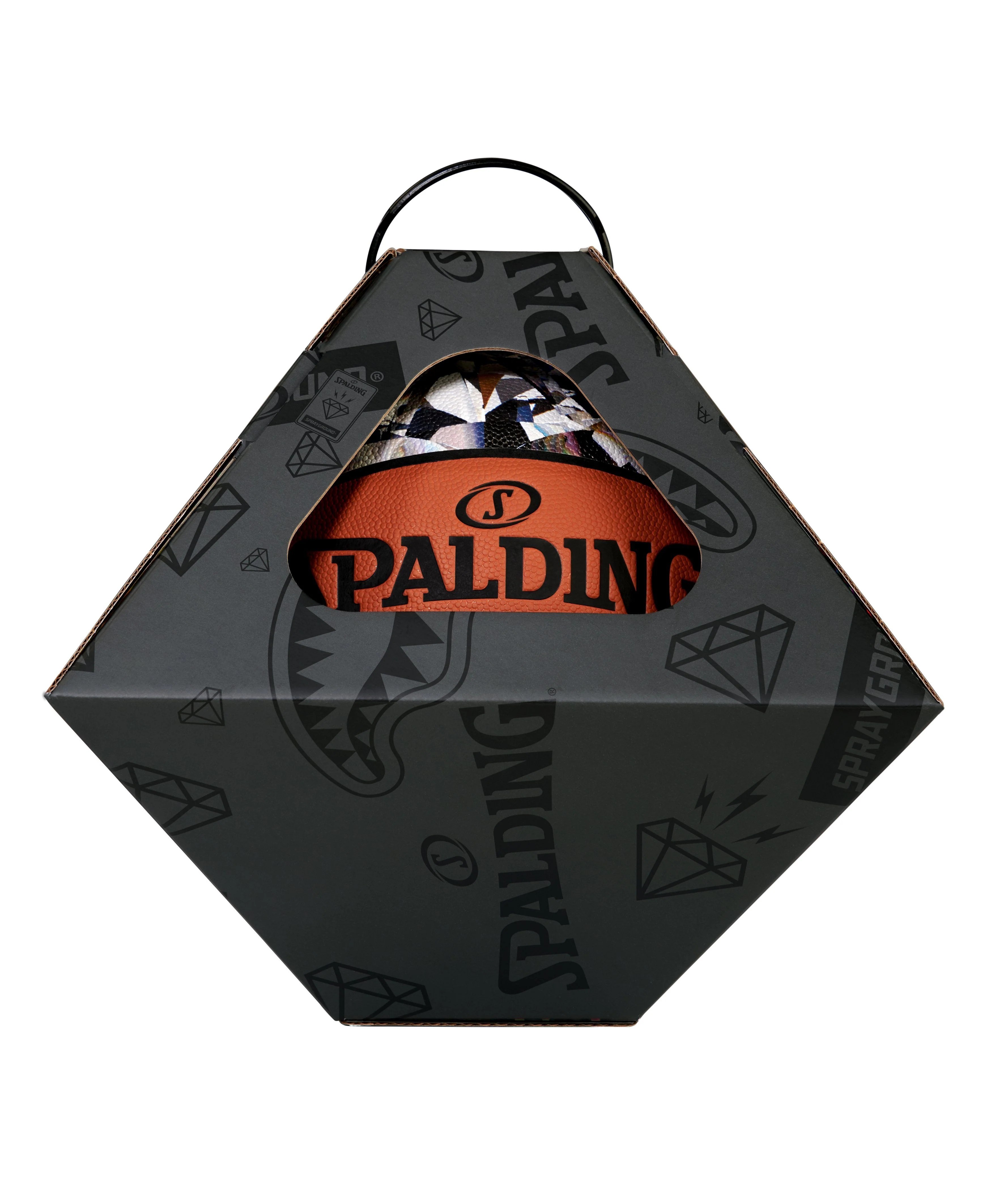 SPALDING X SPRAYGROUND DIAMOND BASKETBALL - Image 9
