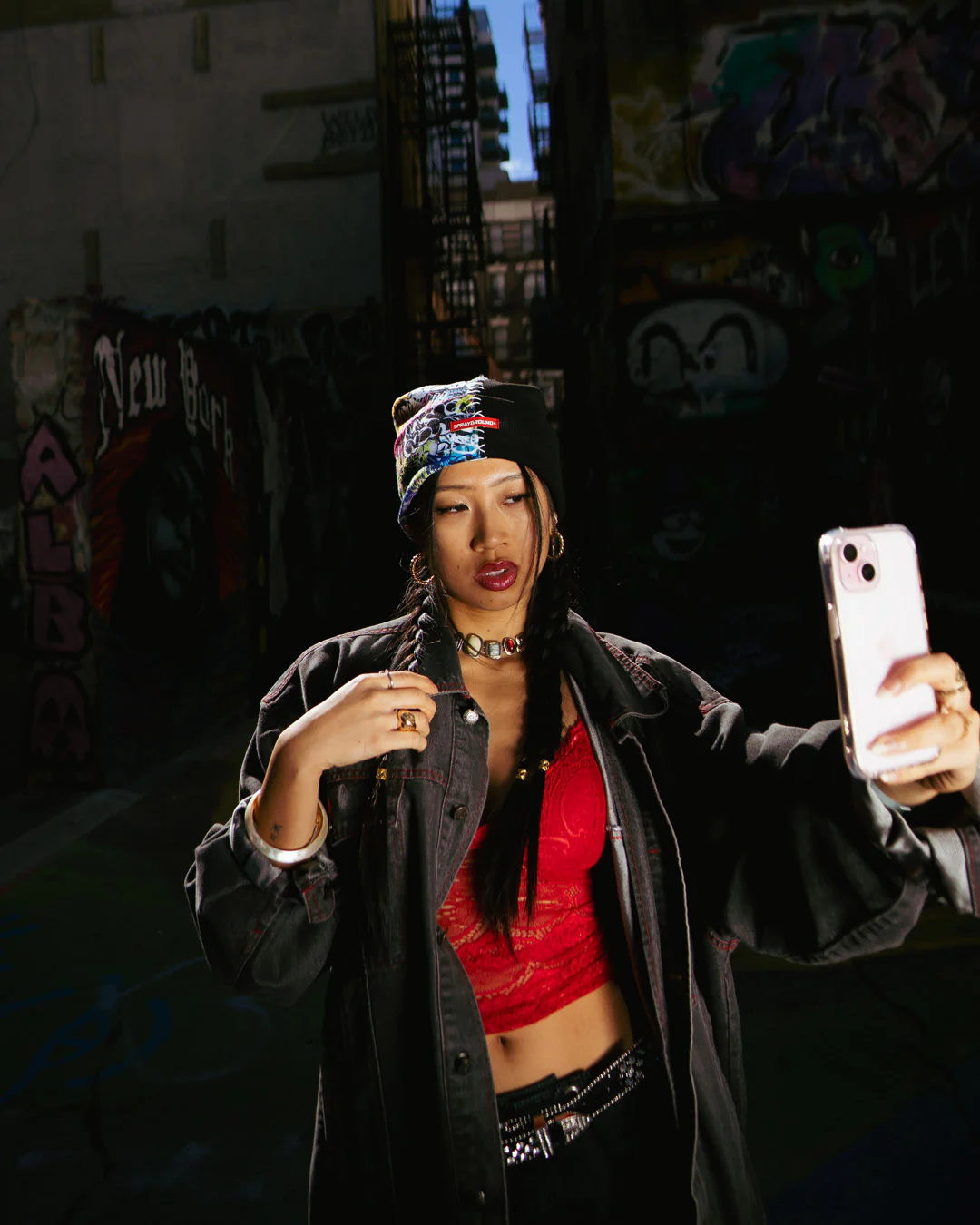 SPLIT GRAFF BEANIE - Image 4