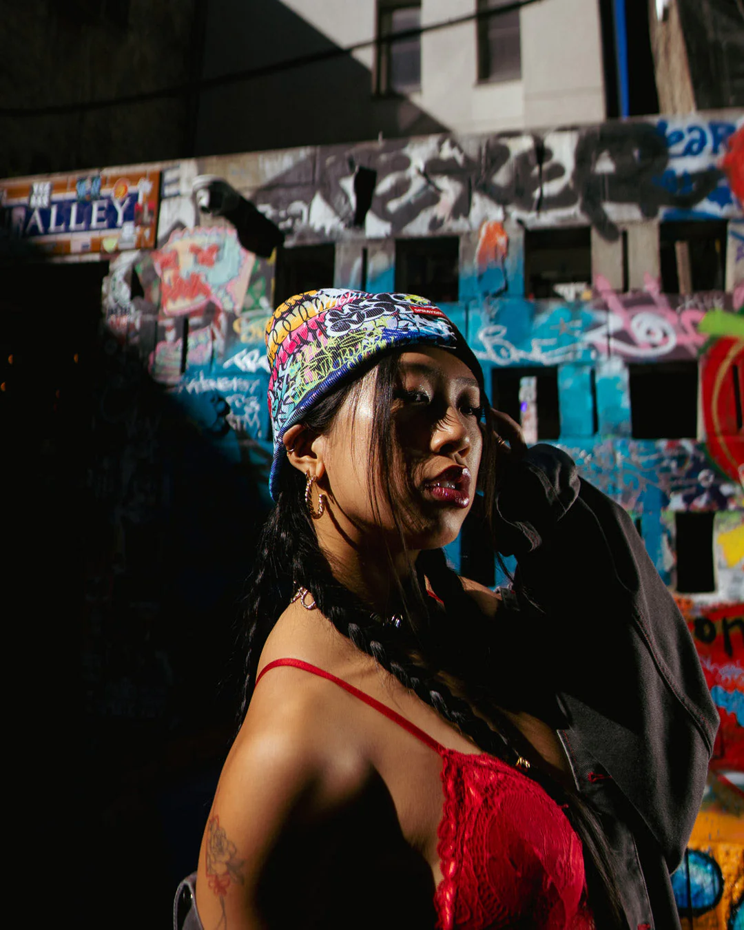 SPLIT GRAFF BEANIE - Image 6