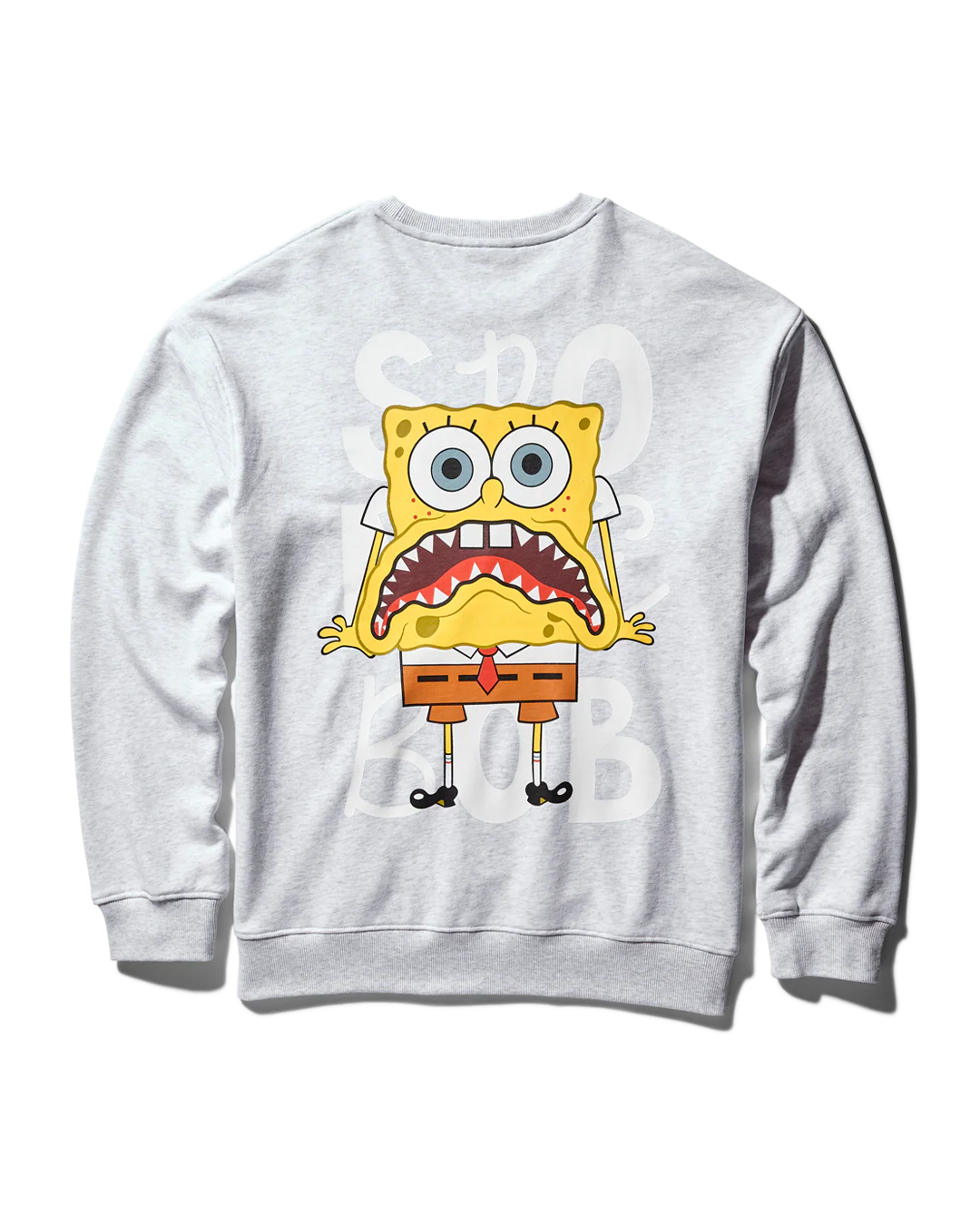SPRAYGROUND PULLOVER CREW NECK SWEATSHIRT (LT GREY) - Image 2