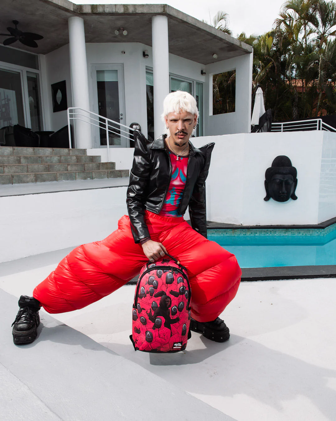 SQUID GAME COLLAB FRONT MAN CREW BACKPACK - Image 2