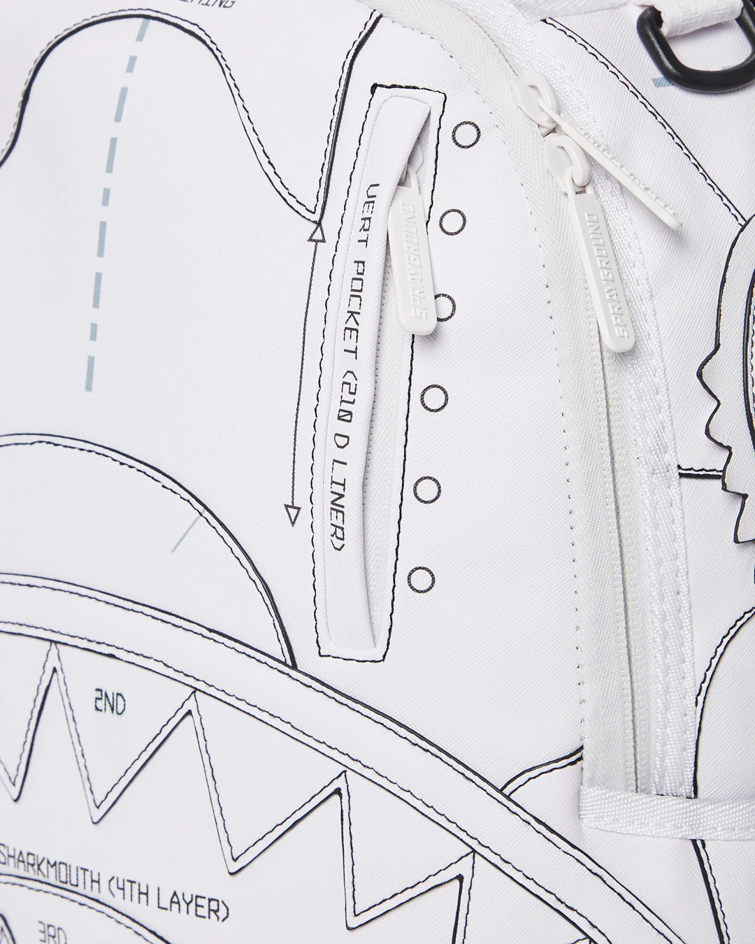TECHNICAL CUT & SHARK BACKPACK (DLXV) - Image 11