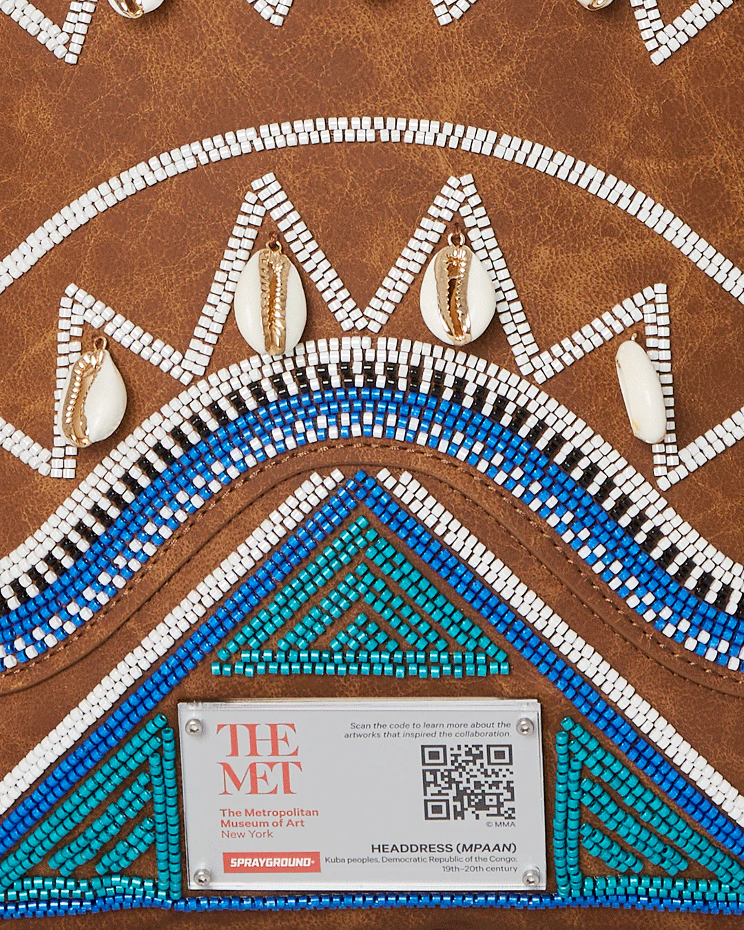 THE MET KUBA KINGDOM HEADDRESS BACKPACK - Image 16