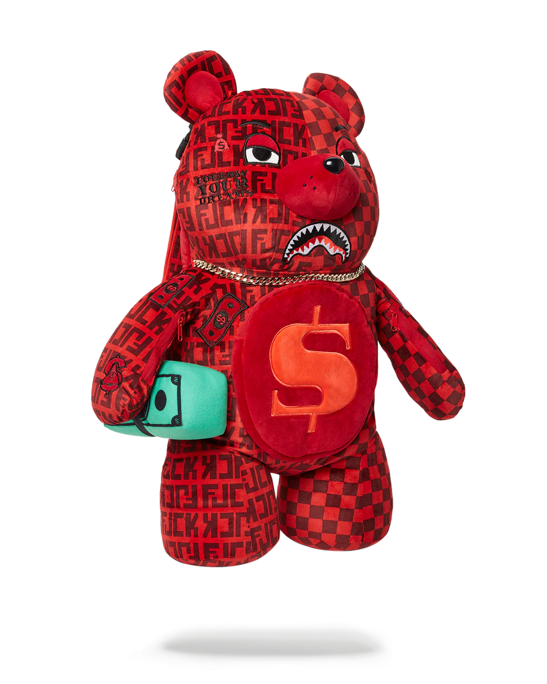 VENI VIDI VICI MONEYBEAR TEDDYBEAR BACKPACK - Image 3